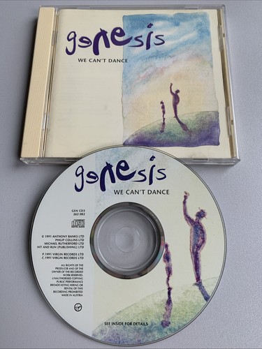 Genesis can t dance - cd, can't