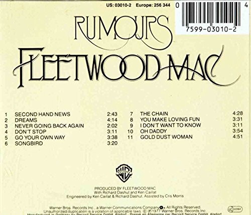 Rumours cd zvvg the - cd,